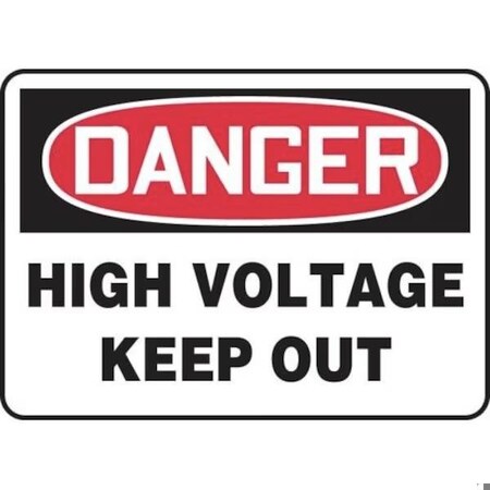 Accuform OSHA DANGER SAFETY SIGN HIGH MELC129VS MELC129VS